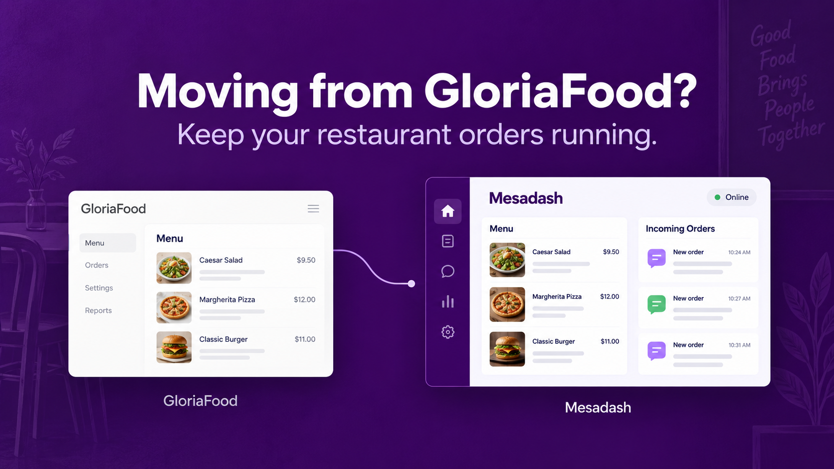 GloriaFood Is Closing in 2027: How to Move Your Restaurant Orders